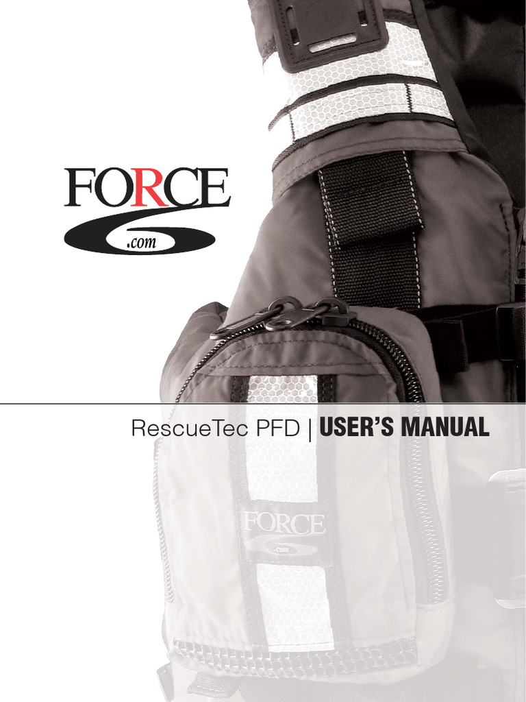 RescueTec Force 6 PFD User Manual | PDF