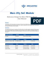 Mars Zx3 Soc Module: Reference Design For Mars Pm3 Base Board User Manual