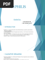 Syphilis | PDF | Sexually Transmitted Infection | Public Health