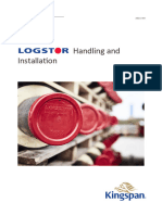 Kingspan Logstor Handling and Installation Manual User Installation Guide en Eur