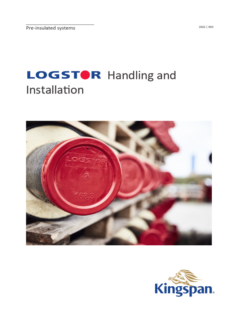 LOGSTOR Pre-Insulated Pipe Manual | PDF | Pipe (Fluid Conveyance ...