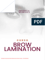 BrowLamination ComboProfisisonaldaBeleza