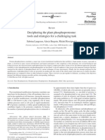 Phosphoproteome Plant