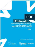 3.Protocolo de Notificacion de Eventos Relacionados Con La Seguridad Del Paciente