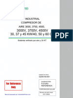 30, 37 y 45 KW/40, 50 y 60 CV 3000V, 3700V, 4500V: ®sullair®