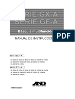 GF AGX A Manual ES