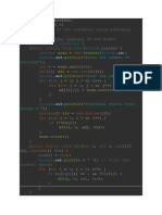 implemetation of DFS Traversal Using Adjacency Matrix. //it Gives Preorder Raversal of The Graph