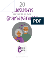 20 Questions For Kids To Ask Their Grandparents - Kim