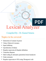 Unit 2 Lexical Analysis