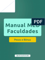 Manual Med Faculdades - Atualizado Com Nota Da Ampla e Das Cotas - Alunos