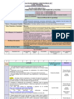 Planeación 1ro Constitución de 1917-2