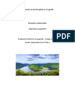 Programa Opțional - Superlative Geografice