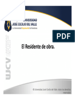 Residente de Obra