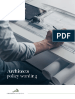 Policy Wording Arch