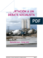 Aportación a un debate socialista
