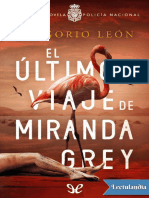 El Ultimo Viaje de Miranda Grey - Gregorio Leon