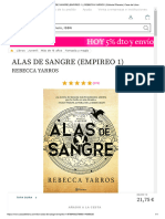 ALAS DE SANGRE (EMPIREO 1) - REBECCA YARROS - Editorial Planeta - Casa Del Libro