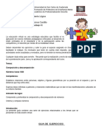 2da, Guía de Trabajo Matemática y Pensamiento Lógico