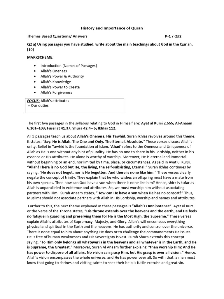 history-and-importance-of-quran-pdf-god-in-islam-prophets-and