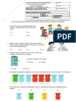 Prueba Diagnostica de Matematicas Grado 3 - 2024