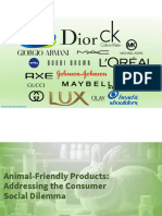 Marketing Animal Friendly Products-Addressing Consumer Social Dilemma