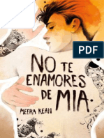 No Te Enamores de Mia Libro 2 .Meera Kean