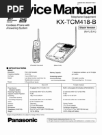 KX-TCM418