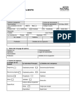 Formulario Conozca A Su Cliente