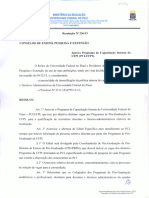 Res 236 - 13 CEPEX Aprova Programa de Capacitacao Interna