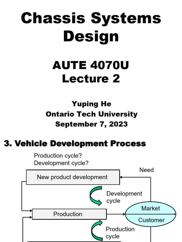 Vehicle Development Process Overview | PDF