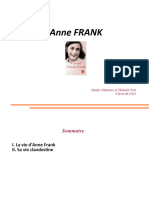 Présentation Exposé Anne Frank