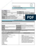 Programa Del Alumno Logística 2do Semestre