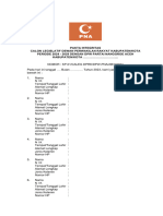 Pakta Interitas Caleg DPRK PNA Tahun 2024