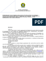 Decisão Liminar - Forquilhinha - Pesquisa Eleitoral Sem Registro