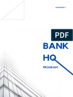 Bank HQ Program