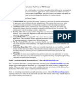 Cover Letter PDF Format