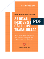 Ebook 25 Dicas Incríveis para Otimizar o Valor Dos Cálculos