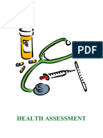 Health Assessment Booklet