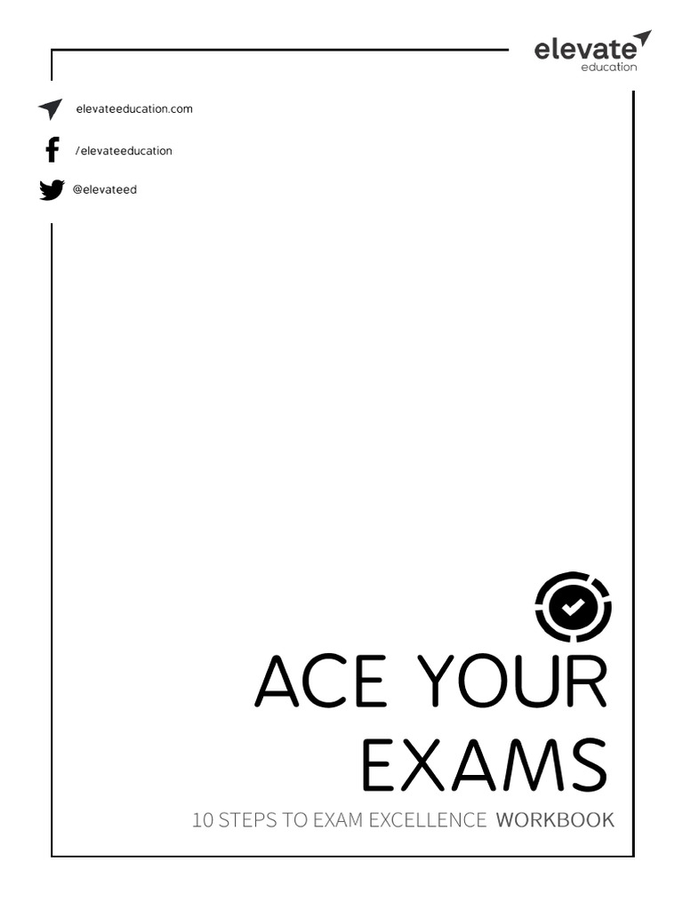 Ace Your Exams Manual (Writable) 2020 PDF
