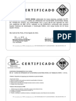 Certificado NR 18 Silvio (PEMT)