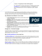 Cover Letter Esempio in Italiano