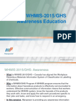 WHMIS 2015 GHS Training English 2018