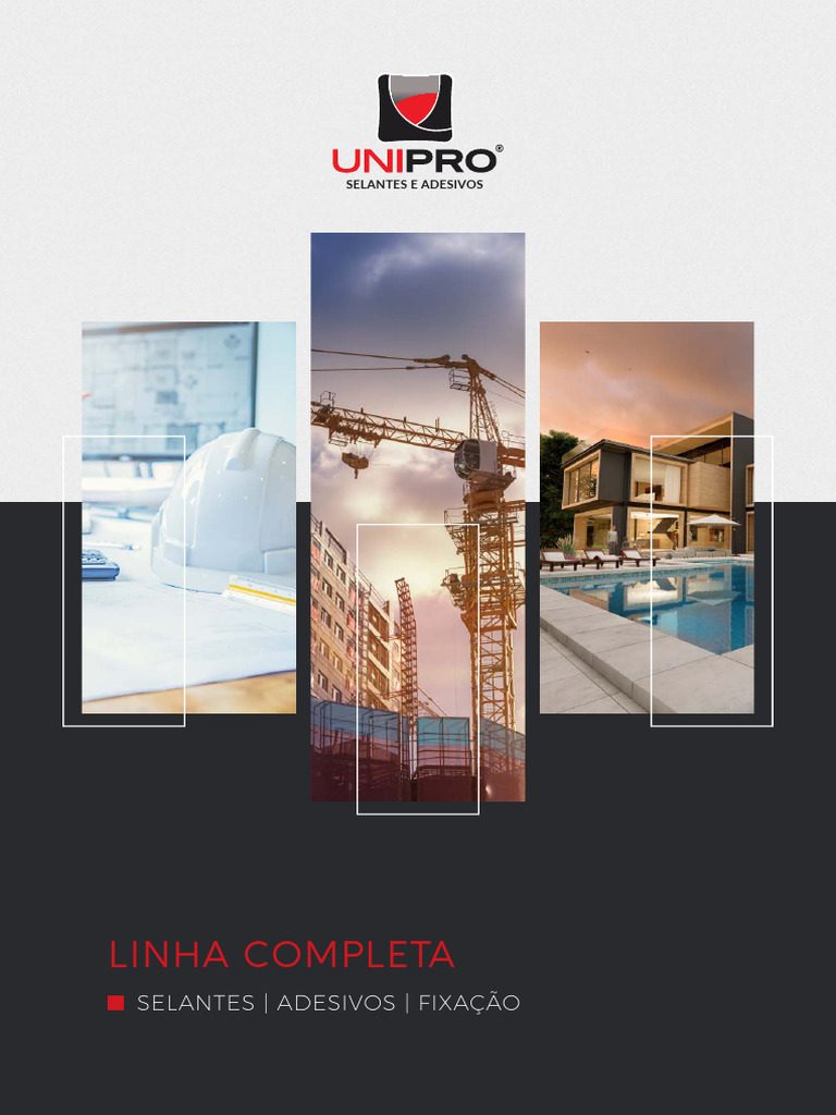 Soluções em Selantes e Adesivos Unipro | PDF | Parafuso | Polímeros