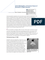 Cervical Spondylotic Myelopathy