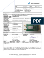 LoRaWAN Certificate RN2483