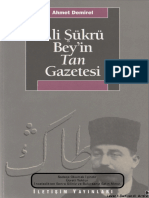 Ahmet Demirel - Ali Şükrü Bey'in Tan Gazetesi