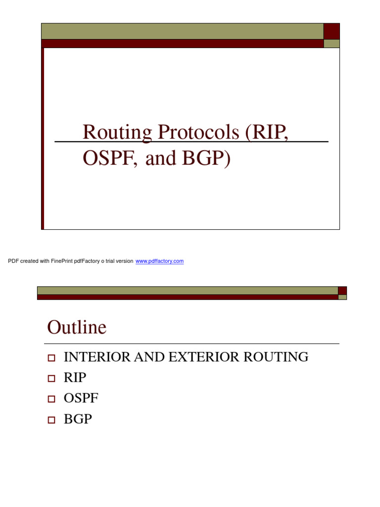 Routing Protocol Csa510 | Download Free PDF | Routing | Internet Standards