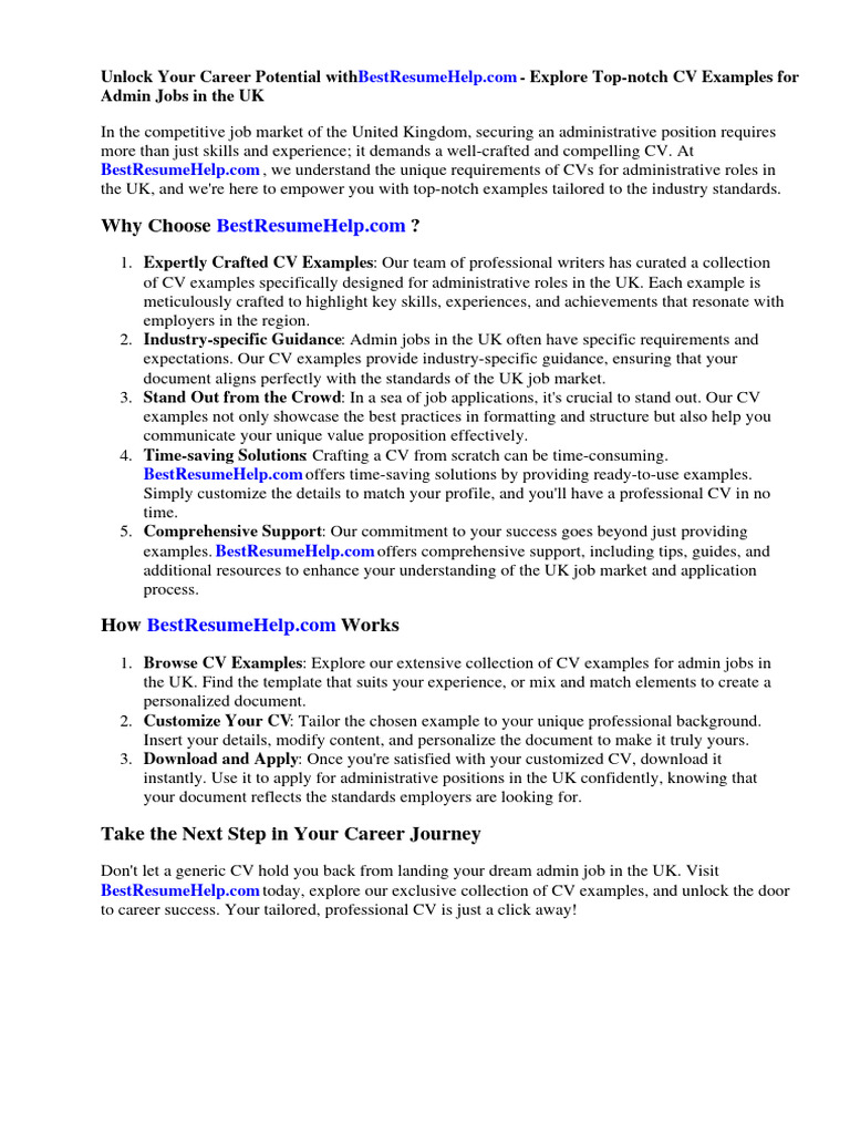 cv-examples-for-admin-jobs-uk-download-free-pdf-r-sum