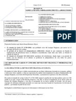 Bloque 05 La Crisis de Antiguo Régimen (1788-1833) Liberalismo Frente A Absolutismo