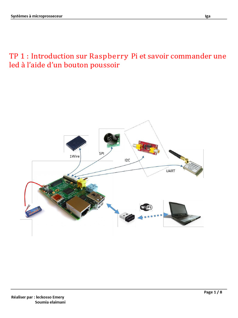 Introduction au Raspberry Pi 2 et LED | PDF | Informatique | Application